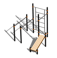 Спортивный комплекс воркаут ВС-98 в Челябинске