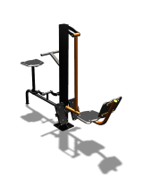 Уличный тренажер "Жим ногами Вело" УТ330 в Челябинске