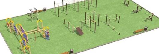 Проект спортивной площадки для любого возраста в Челябинске