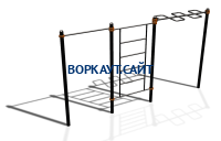 Спортивный комплекс воркаут ВС-129 в Челябинске