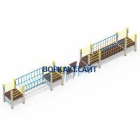 Детский спортивный комплекс Двойной мостик ДСК 3115 в Челябинске