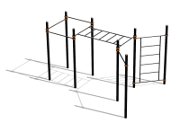 Спортивный комплекс воркаут ВС-117 в Челябинске
