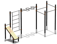 Спортивный комплекс воркаут ВС-74 в Челябинске