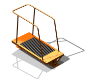 Уличный тренажер "Беговая дорожка" УТ 125 в Челябинске