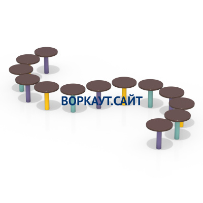 Бум-бревно Змейка ДСК 3542 в Челябинске