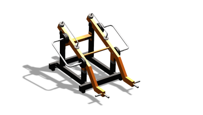 Силовой уличный тренажер  "Становая тяга"  УТ423 в Челябинске