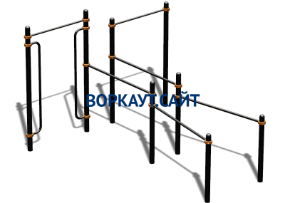 Спортивный комплекс воркаут ВС-197 в Челябинске