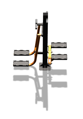 Уличный тренажер "Шпагат Степпер" УТ310 в Челябинске