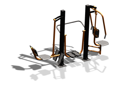 Уличный тренажер "Жим ногами Шагомер Жим от груди" УТ333 в Челябинске