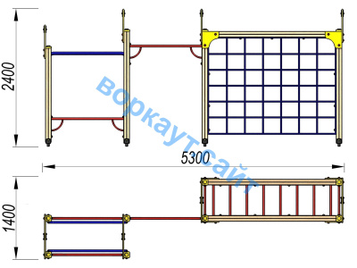 Детский спортивный комплекс Атлет ДСК 3106 в Челябинске