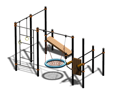 Спортивный комплекс воркаут ВС-97 в Челябинске