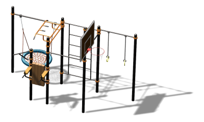 Спортивный комплекс воркаут ВС-104 в Челябинске