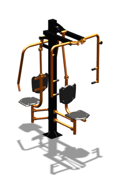 Уличный тренажер "Жим от груди Баттерфляй" УТ311 в Челябинске