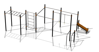 Спортивный комплекс воркаут ВС-153 в Челябинске