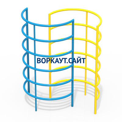 Шведская стенка полукруглая ДСК 3503 в Челябинске