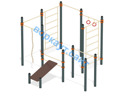 Спортивный комплекс воркаут ВС-47 в Челябинске