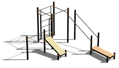 Спортивный комплекс воркаут ВС-198 в Челябинске