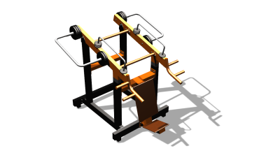 Силовой уличный тренажер  "Жим вверх"  УТ421 в Челябинске