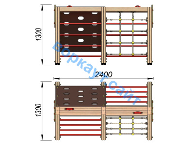 Детский спортивный комплекс ДСК 3203 в Челябинске