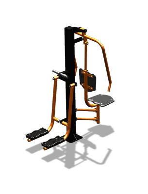 Уличный тренажер "Жим от груди Шпагат" УТ306 в Челябинске