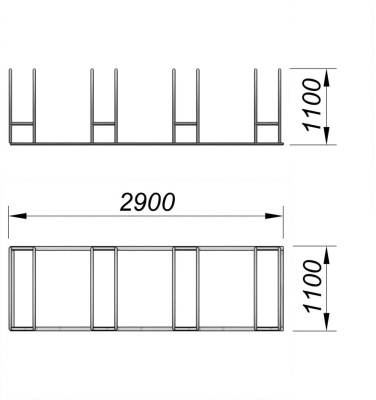 Велопарковка МАФ 6002 в Челябинске