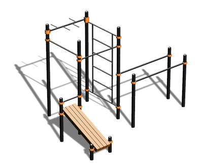 Спортивный комплекс воркаут ВС-91 в Челябинске
