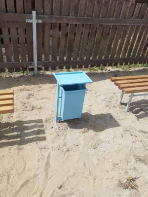 Урна с крышкой МАФ 1631 в Челябинске