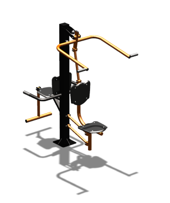 Уличный тренажер "Верхняя тяга Флекс" УТ325 в Челябинске