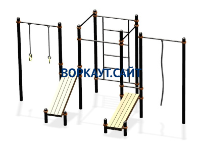 Спортивный комплекс воркаут ВС-44 в Челябинске