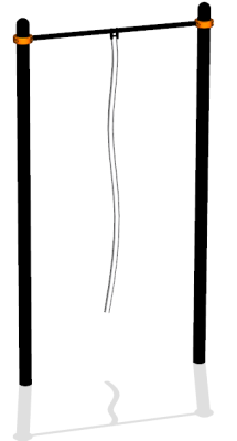 Турник с гимнастическим канатом ВС-34 в Челябинске