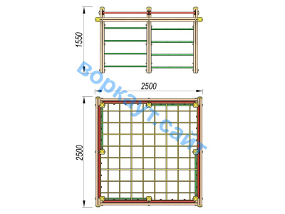 Детский спортивный комплекс ДСК 3109 в Челябинске