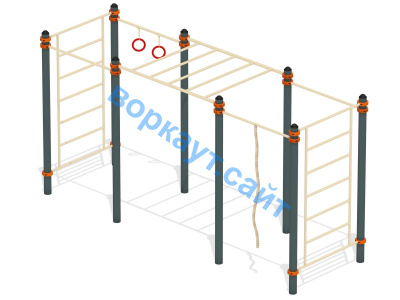 Воркаут комплекс гимнастический  ВС-24 в Челябинске