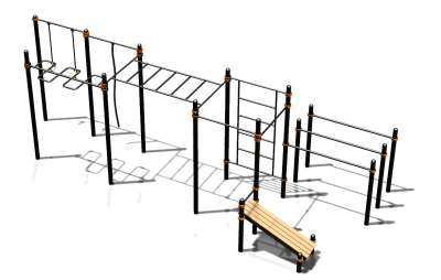 Спортивный комплекс воркаут ВС-77 в Челябинске