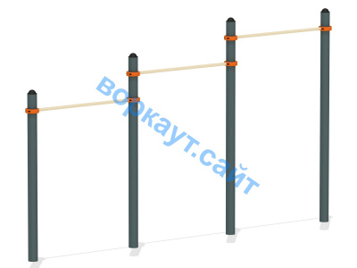 Турник тройной ВС-4 в Челябинске