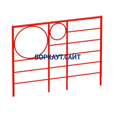 Шведская стенка с кольцами МАФ 3502 в Челябинске