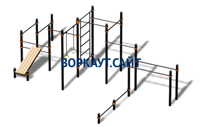 Спортивный комплекс воркаут ВС-51 в Челябинске