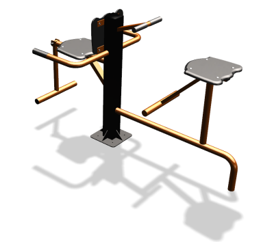 Уличный тренажер "Флекс Твистер сидя" УТ343 в Челябинске