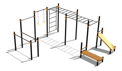 Спортивный комплекс воркаут ВС-71 в Челябинске