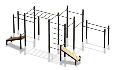 Спортивный комплекс воркаут ВС-100 в Челябинске