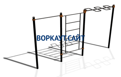 Спортивный комплекс воркаут ВС-129 в Челябинске
