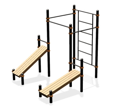 Спортивный комплекс воркаут ВС-42 в Челябинске