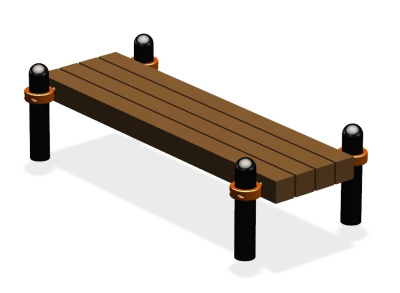 Воркаут скамья ВС-38 в Челябинске