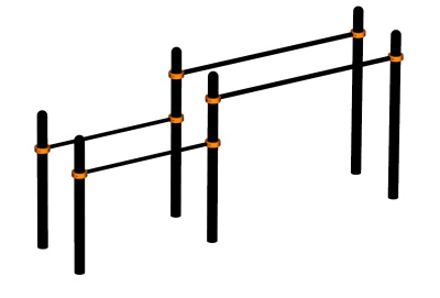Брусья разновысокие ВС-15 в Челябинске