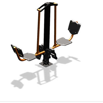 Уличный тренажер  "Жим ногами двойной"  УТ203 в Челябинске