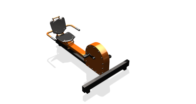 Силовой уличный тренажер  "Велотренажер"  УТ410 в Челябинске