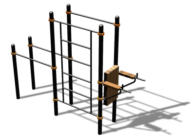 Спортивный комплекс воркаут ВС-137 в Челябинске