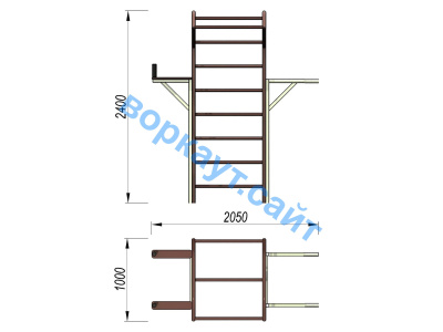 Детский спортивный комплекс 3 в 1 ДСК 3103 в Челябинске