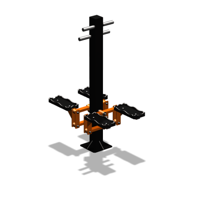 Уличный тренажер  "Степпер двойной"   УТ209 в Челябинске