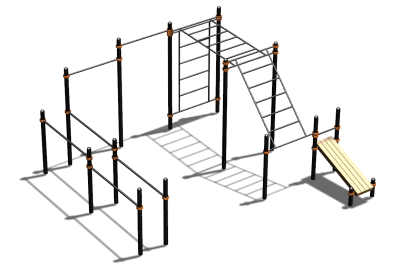 Спортивный комплекс воркаут ВС-146 в Челябинске