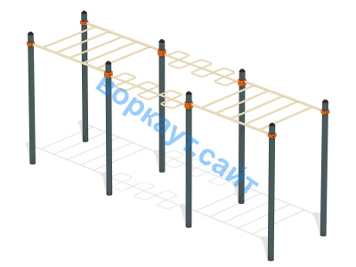 Воркаут комплекс рукоходов ВС-22 в Челябинске